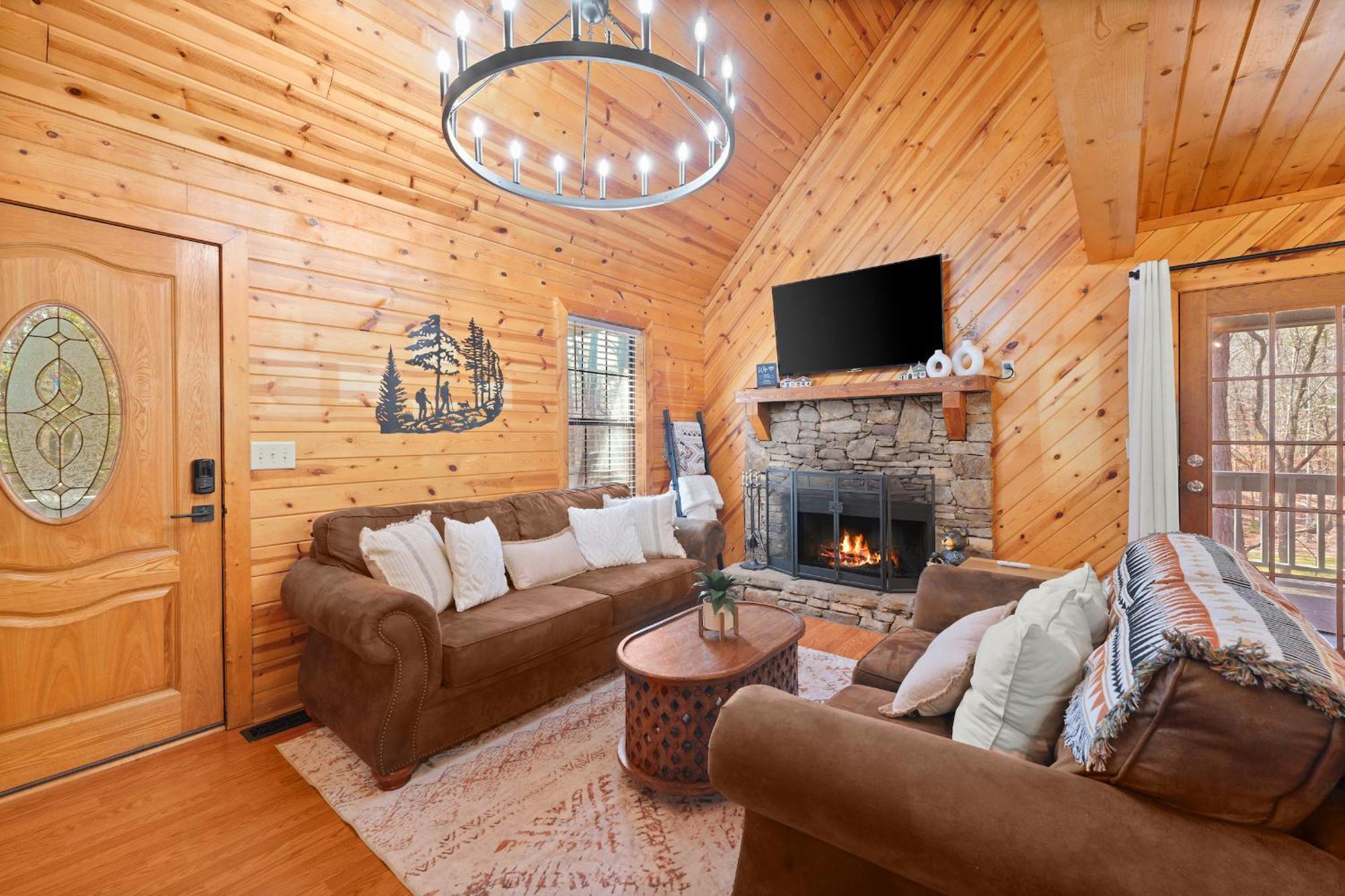 Firefly Lodge - Cozy 4 Bedroom Cabin Minutes To Helen Sautee Nacoochee Esterno foto